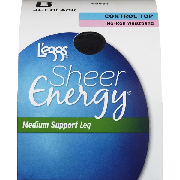 L'eggs Sheer Energy Medium Support Control Top Pantyhose