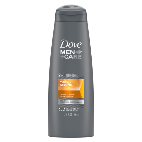 Dove Men+Care Thick & Strong 2-in-1 Shampoo & Conditioner, 12 OZ