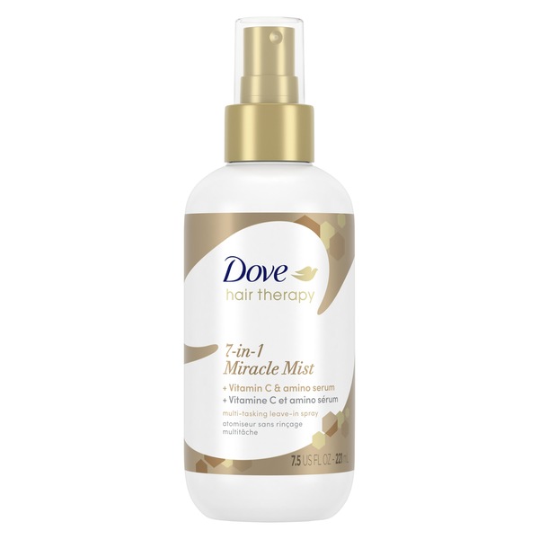 Dove Hair Therapy Leave-In 7-in-1 Miracle Mist, 7.5 OZ