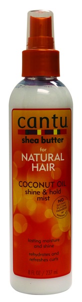 Cantu Shea Butter Coconut Milk Shine & Hold Mist, 8 OZ