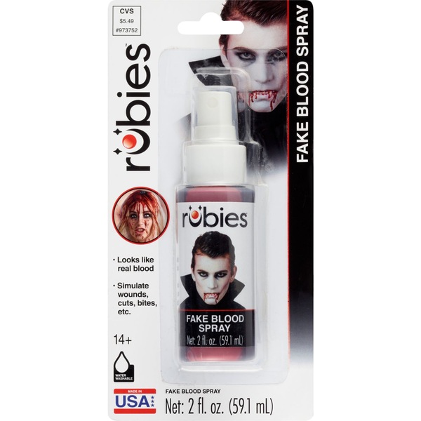 Rubies Fake Blood Spray, 2 oz