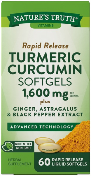 Nature's Truth Turmeric Curcumin 1600 mg