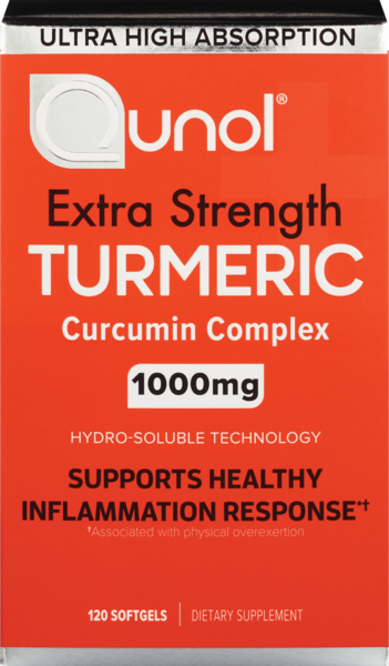 Qunol Extra Strength Turmeric Curcumin Complex Softgels 100mg
