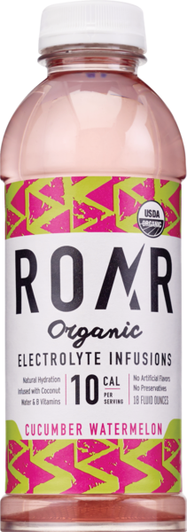 Roar Organic Electrolyte Infusions 18 OZ