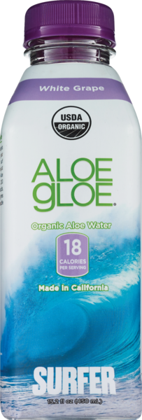 Aloe Gloe Organic Water 15.2 OZ