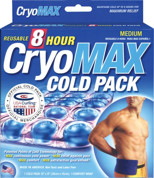 Cryo-Max Reusable 8 Hour Cold Pack, Medium