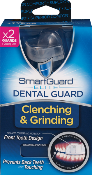 Smart Guard Dental Guard for Clenching and Grinding, 2 pack