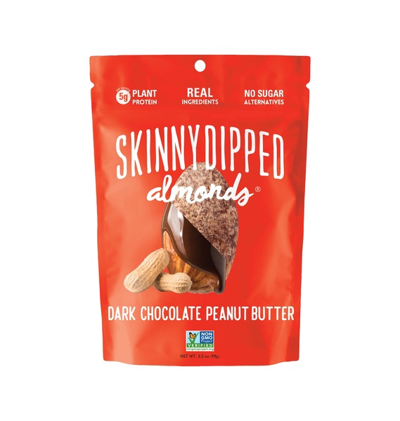 Skinny Dipped Almonds, Peanut Butter, 3.5 oz